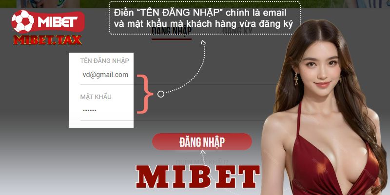 Cách đăng ký tài khoản và đăng nhập tại Mibet